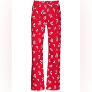 Etro Red banana pants